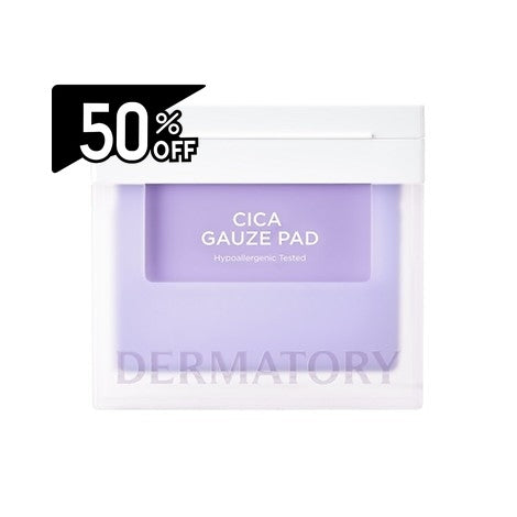 Dermatory Dermatory Hypoallergenic Cica Gauze Pad (23ad) | Carsha Black Friday 50% OFF