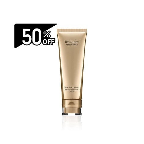 Estee Lauder Re-nutriv  Rich Foam Cleanser 125ml | Carsha Black Friday 50% OFF