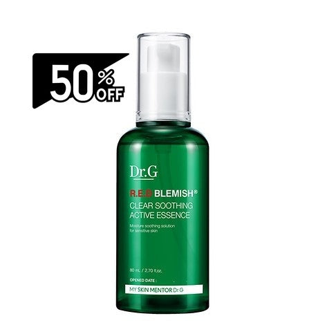 Dr.g Red Blemish Clear Soothing Active Essence 80ml | Carsha Black Friday 50% OFF