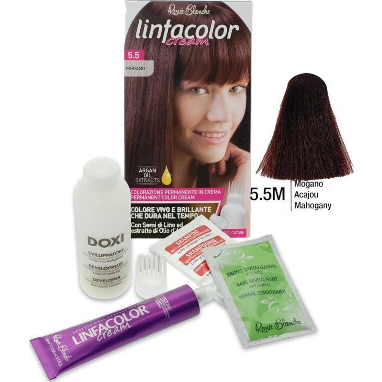 Wholesale Linfacolor cream 5,5 mogano | Carsha