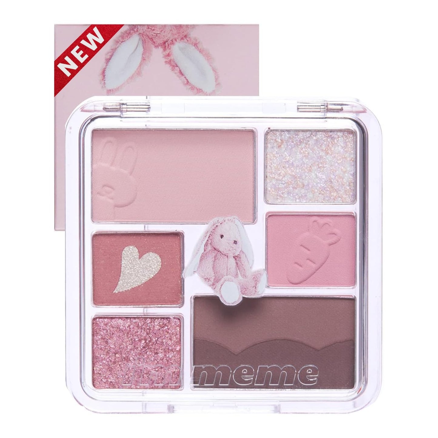 On Sale: I'm Meme Wonder Soft Layer Eye Palette_02my Bunny | Carsha Beauty