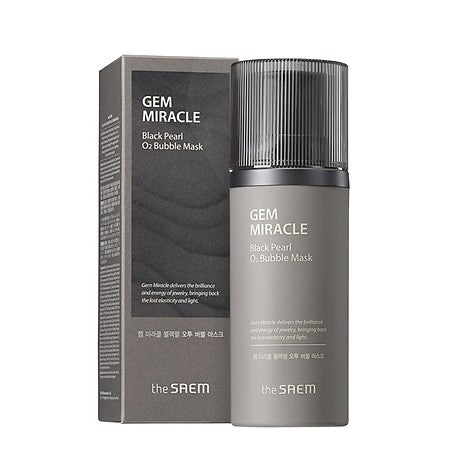 The Saem Gem Miracle Black Pearl O2 Bubble Mask (jumbo) | Carsha Black Friday 50% OFF