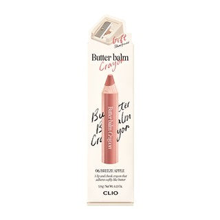 Wholesale Clio Butter Balm Crayon Set 06 Breeze Apple sharpener Provided | Carsha