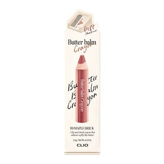 Wholesale Clio Butter Balm Crayon Set 10 Maple Brick sharpener Provided | Carsha