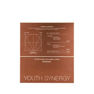 Wholesale Mediheal Youth Synergy Lifting Mask Collagen Snail 5 Sheets | Carsha