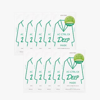 Wholesale Dewytree Ac Control Ex Deep Mask 10 Sheets | Carsha