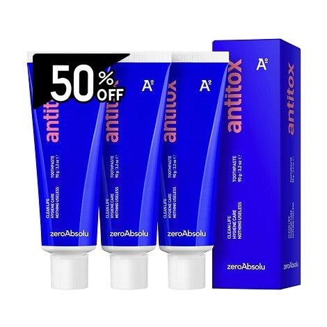 Antitox Toothpaste Trio(90g*3) | Carsha Black Friday 50% OFF