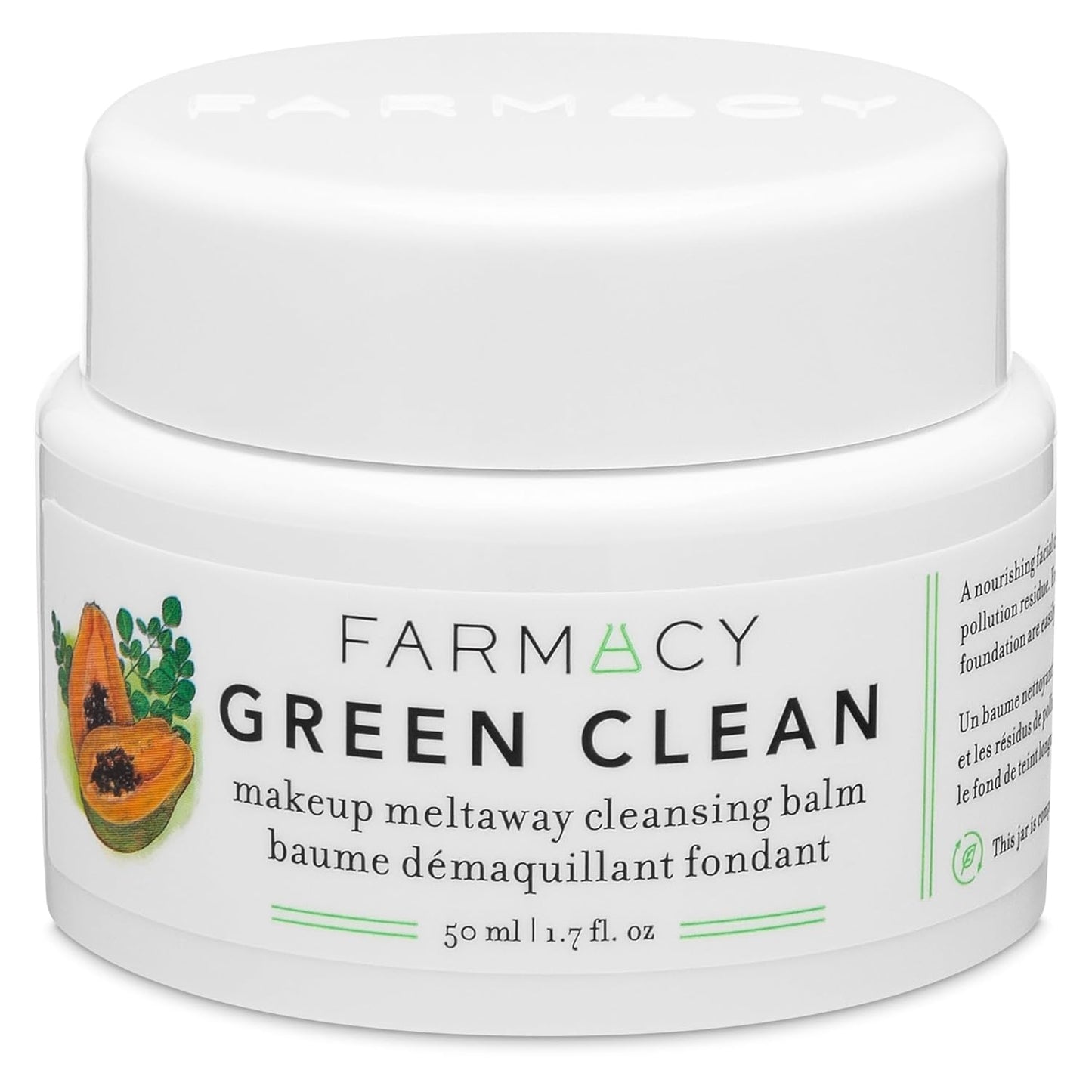 Farmacy Green Clean Makeup Meltaway Cleansing Balm 50ml / 1.7oz | Carsha Wholesale