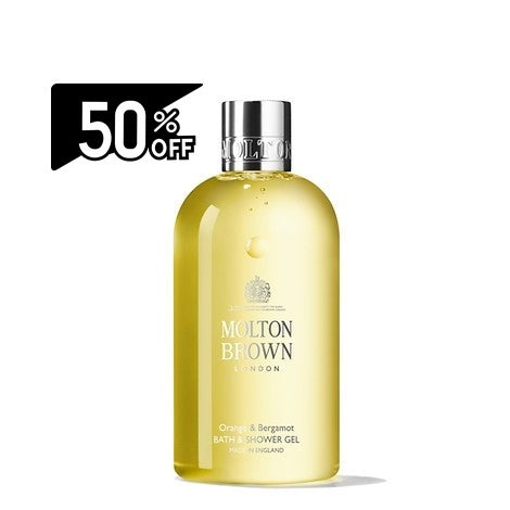 Molton Brown Orange & Bergamot Bath & Shower Gel 300ml | Carsha Black Friday 50% OFF