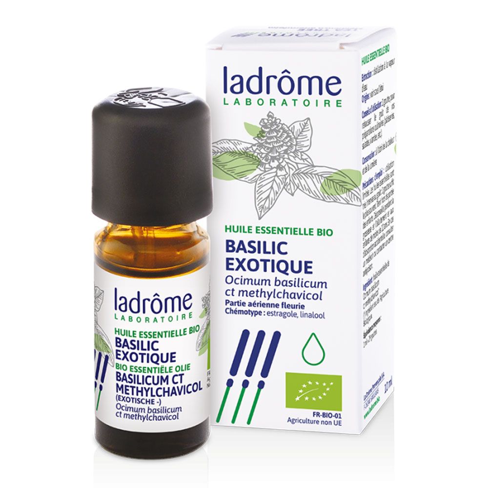 Wholesale Olio Essenziale Di Basilico Esotico Bio 10ml Ladrôme | Carsha