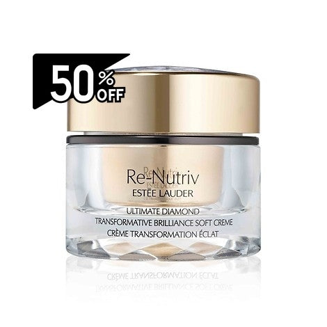 Estee Lauder Re-nutriv Ultimate Diamond Transformative Brilliance Soft Creme 50ml | Carsha Black Friday 50% OFF