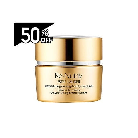 Estee Lauder Re-nutriv  Ultimate Lift Regenerating Youth Eye Creme Rich | Carsha Black Friday 50% OFF