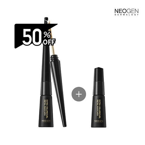 Neogen Dermalogy Extra Volumecurl Metal Maxicara Main Product+refill Set_black | Carsha Black Friday 50% OFF