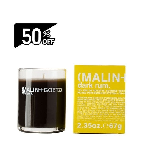 Malin+goetz Dark Rum Votive 67g | Carsha Black Friday 50% OFF