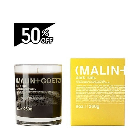 Malin+goetz Dark Rum Candle | Carsha Black Friday 50% OFF