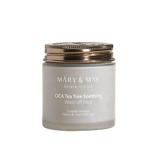 Wholesale Mary&may Cica Tea Tree Soothing Vegan Wash Off Pack 125g | Carsha