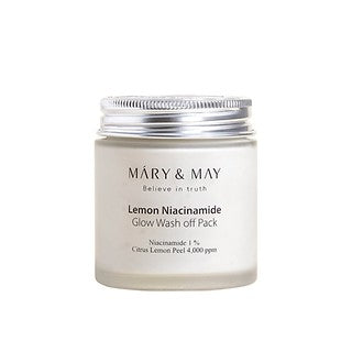 Wholesale Mary&may Lemon Niacinamide Glow Vegan Wash Off Pack | Carsha