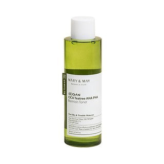 Wholesale Mary&may Vegan Cica Tea Tree Aha Pha Blemish Toner | Carsha