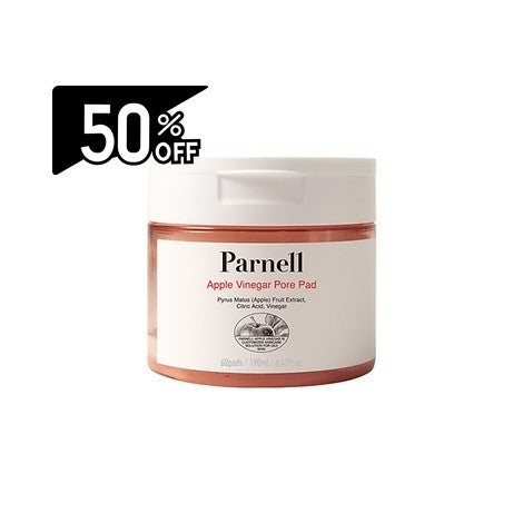 Parnell Apple Vinegar Pore Pad 60 Sheets | Carsha Black Friday 50% OFF