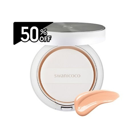 Swanicoco Cover Fixing Swan White Pact(natural Beige) | Carsha Black Friday 50% OFF