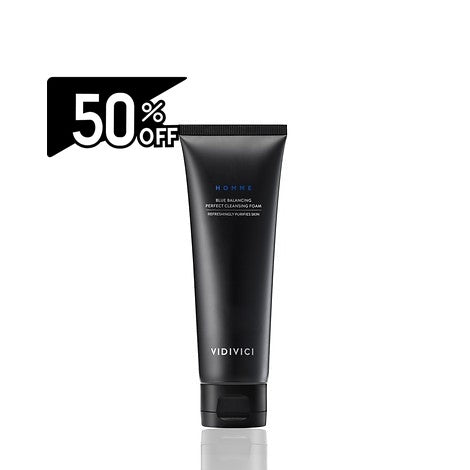 Vidivici Homme Blue Balancing Perfect Cleansing Foam | Carsha Black Friday 50% OFF