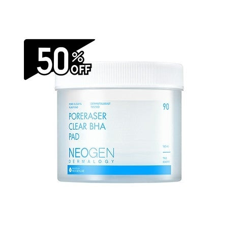 Neogen Pore Laser Clear Bha Pad(160ml, 90ea) | Carsha Black Friday 50% OFF