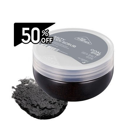 Sal Theraphy Coal Body Scrub_rose Scent | Carsha Black Friday 50% OFF