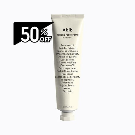 Abib Jericho Rose Cream Nutrition Tube | Carsha Black Friday 50% OFF