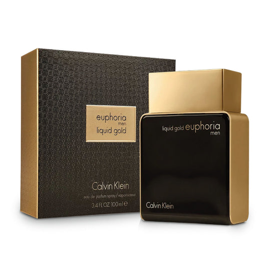 Calvin Klein 香水液體黃金 Euphoria 男士淡香精 100 毫升 |停產香水 Carsha