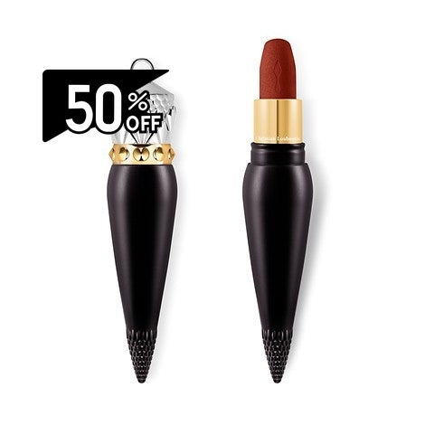 Christian Louboutin Beauty #415m Burning Babe / Rouge Louboutin Velvet Matte Lipstick  | Carsha Black Friday 50% OFF