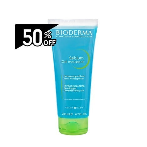 Bioderma Sebium Gel Moussant 200ml | Carsha Black Friday 50% OFF