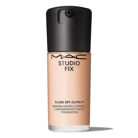 Mac Studio Fix Fluid Spf 25/pa++ Skin Balancing Complex Longwear Soft Matte Foundation | Carsha: Makeup Wholesale