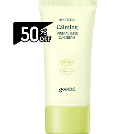 Goodal [online Exclusive] Goodal Heartleaf Calming Mineral Filter Sun Cream | Carsha Black Friday 50% OFF