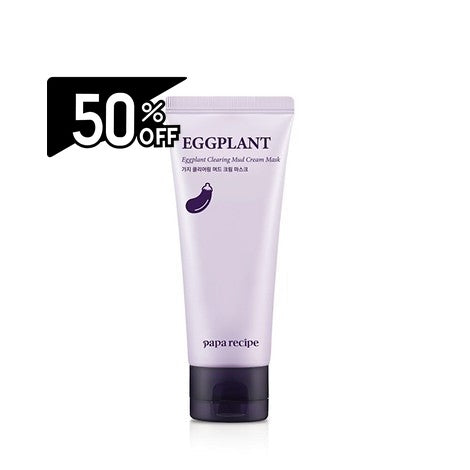 Paparecipe Eggplant Clearing Mud Cream Mask 100ml | Carsha Black Friday 50% OFF