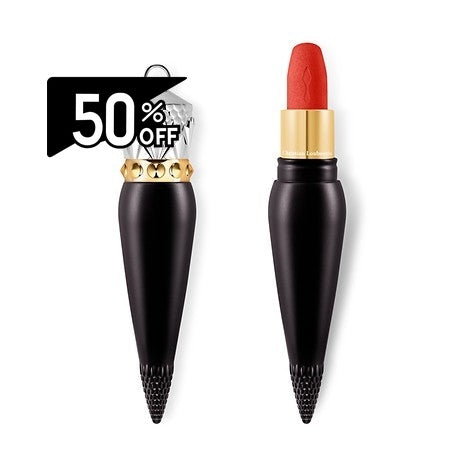 Christian Louboutin Beauty #513m Porto Pomelo / Rouge Louboutin Velvet Matte Lipstick  | Carsha Black Friday 50% OFF