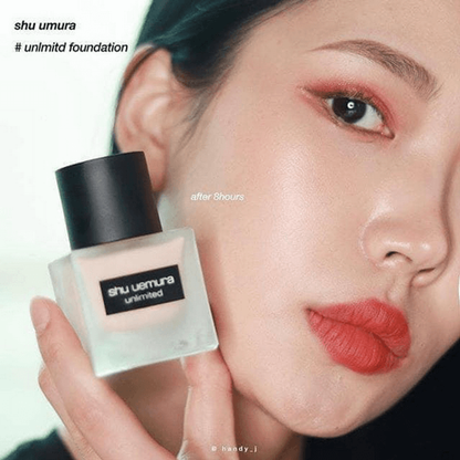 On Sale: Shu Uemura Unlimited Breathable Double Lasting Foundation | Carsha Beauty