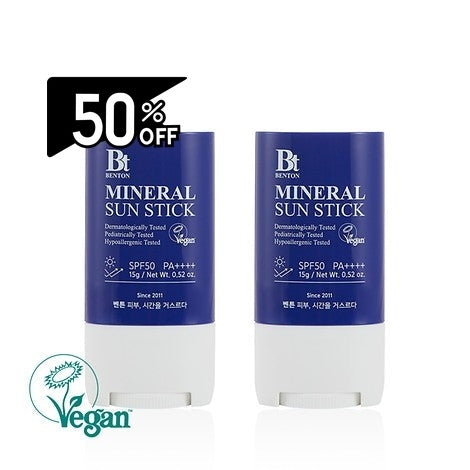 Benton [shilla Exclusive]mineral Sun Stick Duo(test For Infant Use Completed) | Carsha Black Friday 50% OFF