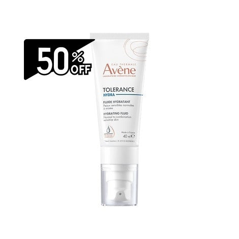 Avene Tolerance Hydrating Fluid 40ml | Carsha Black Friday 50% OFF