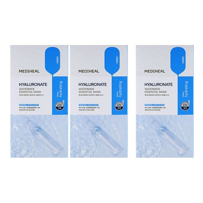 MEDIHEAL HYALURONATE WATERMIDE MASK 10P*3_30P | Carsha: Skincare Wholesale