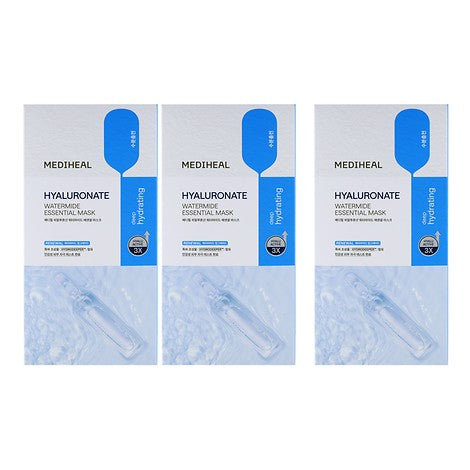 MEDIHEAL HYALURONATE WATERMIDE MASK 10P*3_30P | Carsha: Skincare Wholesale