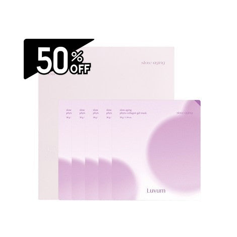 Luvum Slow Aging Phyto Collagen Gel Mask 38g*5p | Carsha Black Friday 50% OFF