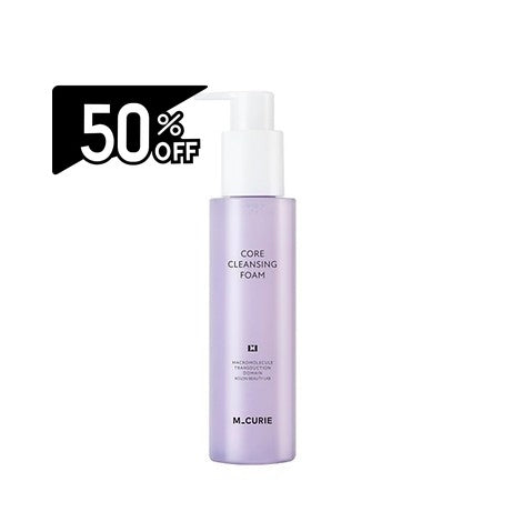 Mcurie/m Curie Core Cleansing Foam 140ml | Carsha Black Friday 50% OFF