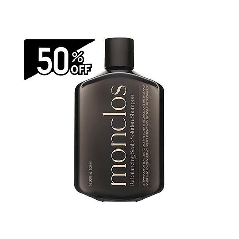 Monclos Rebalancing Scalp Solution Shampoo | Carsha Black Friday 50% OFF