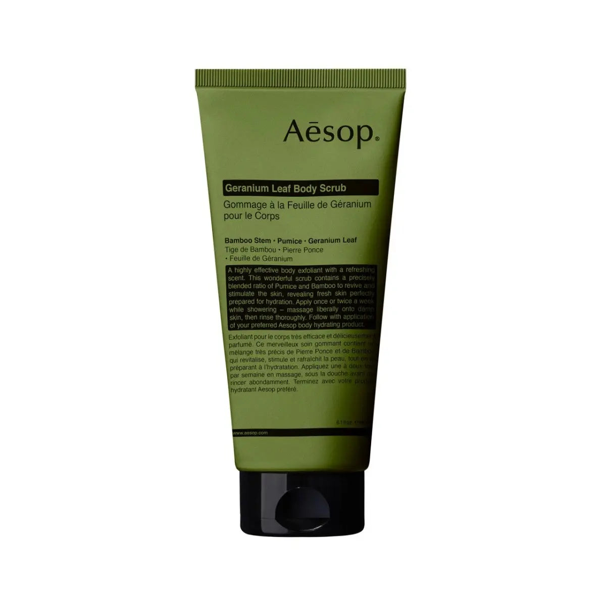 Wholesale Aesop Geranium Leaf Scrub Corpo 170 gr | Carsha