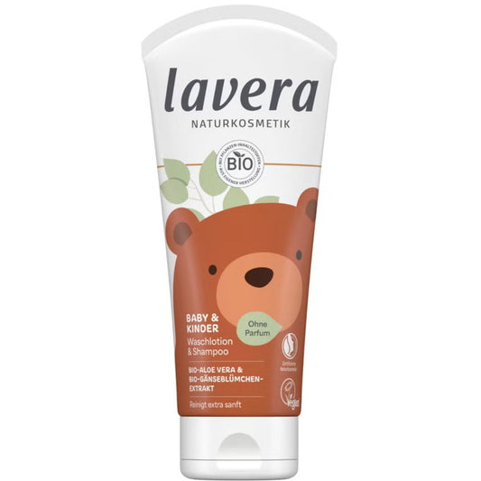 Lavera – Baby - Detergente Corpo E Capelli – 200 Ml