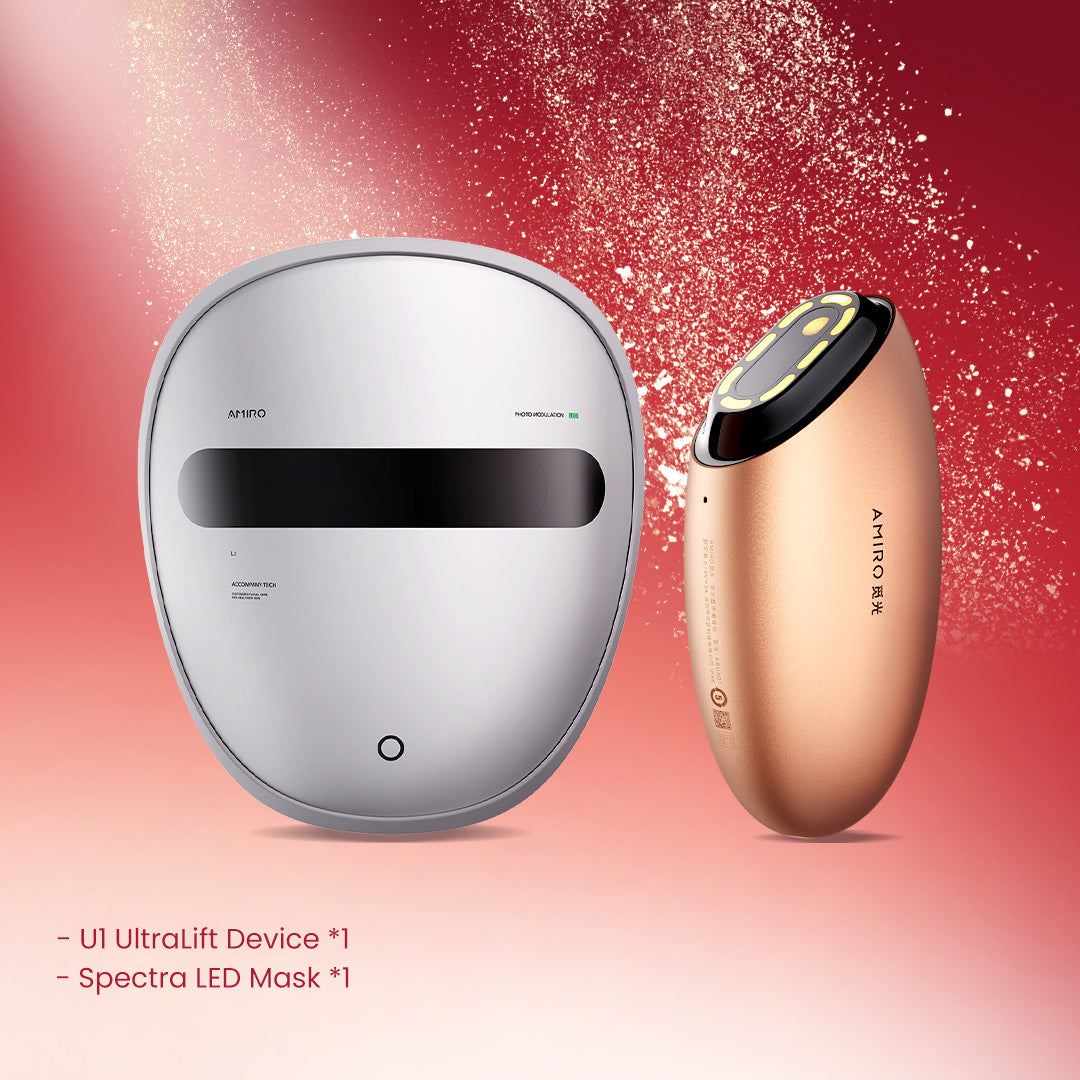 Wholesale AMIRO U1 UltraLift Skin Tightening Ultrasound Facial Device - Ultimate Glow & Sculpt Duo | Carsha