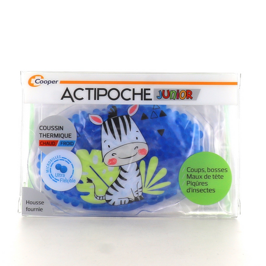 Actipoche Junior Cuscino Termico Caldo Freddo Zebra