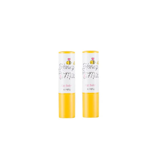 Wholesale A'PIEU Honey & Milk Lip Balm - 3.3g 2ea Set | Carsha