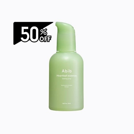 Abib Heartleaf Essence Calming Pump | Carsha Black Friday 50% OFF