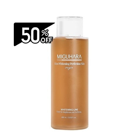 Miguhara Ultra Whitening Perfection Skin Origin 400ml | Carsha Black Friday 50% OFF